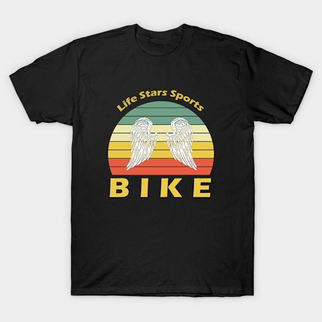 The Retro Bike T-Shirt by Usea Studio